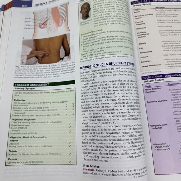 Medical Surgical Nursing Vol 2 10th Edition Textbook Lewis Bucher Harding - Picture 7 of 12